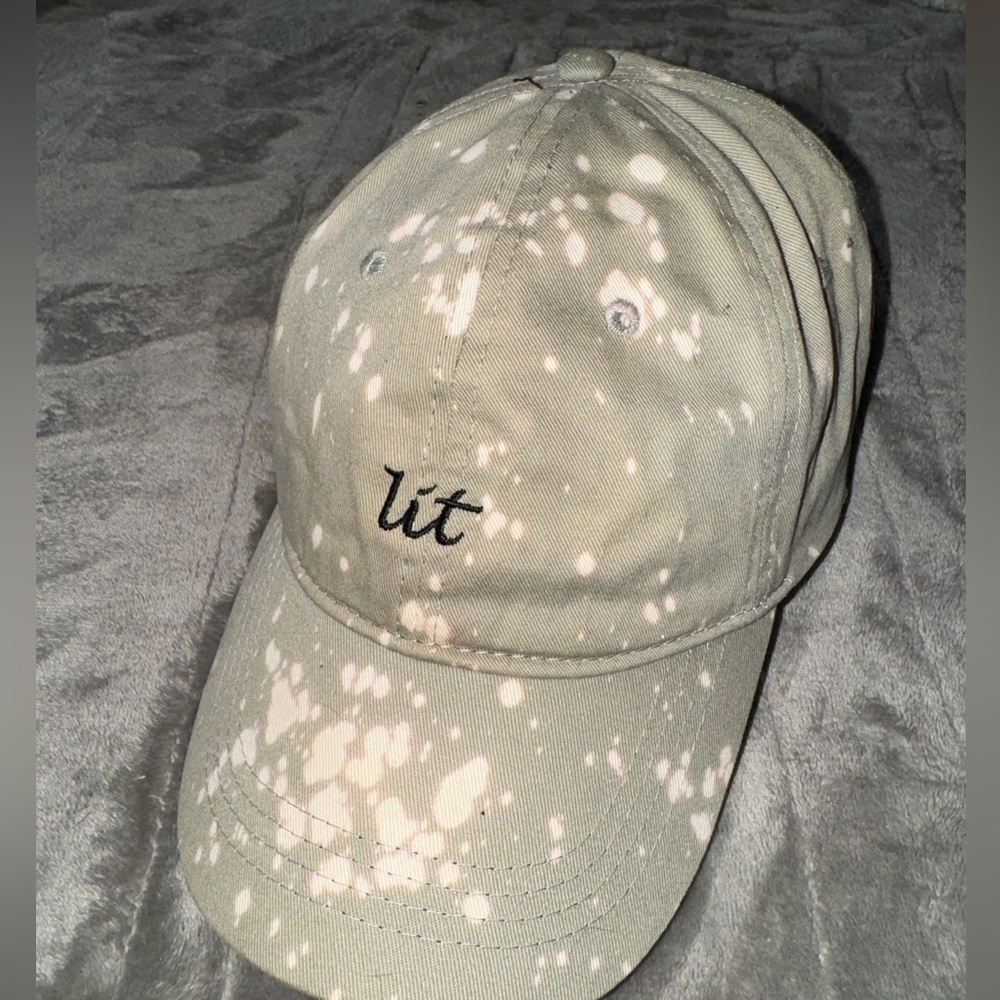 “Lit” Dad Hat or baseball cap